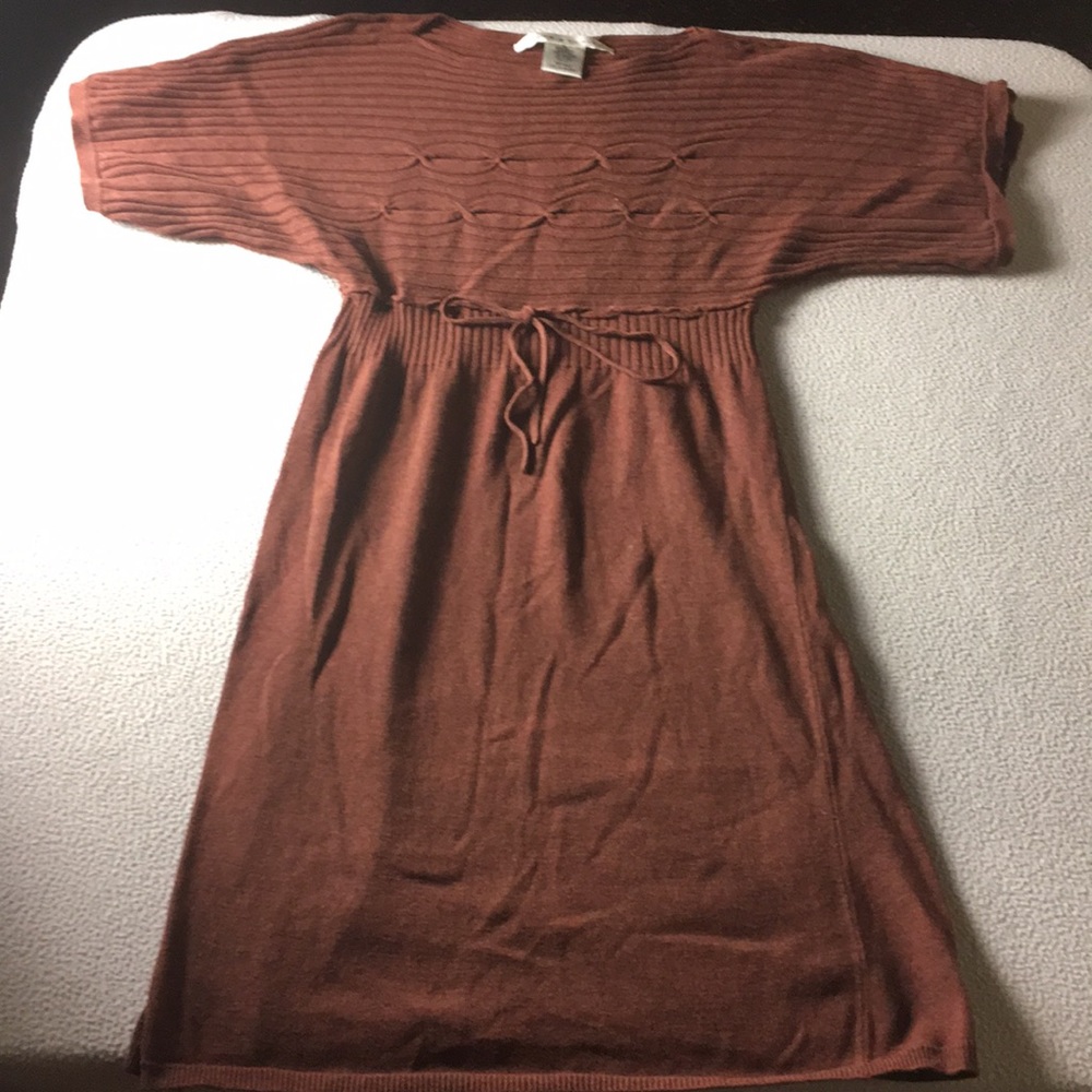 Max studio sweater dress small